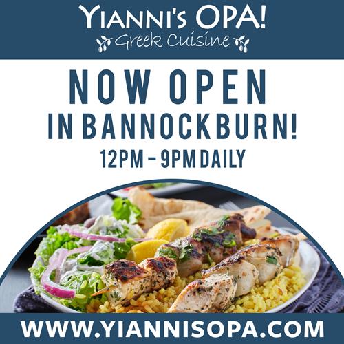 Yianni's Opa - Dine-In, Carryout or Delivery