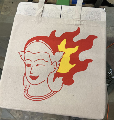 A tote for a restaurant in Brooklyn, NY