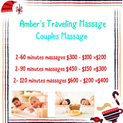 Couples massage discount