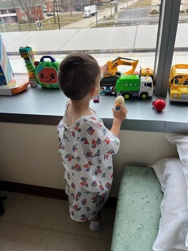 Maxwell's Toy Box is inspired by our son Max and his Leukemia diagnosis.