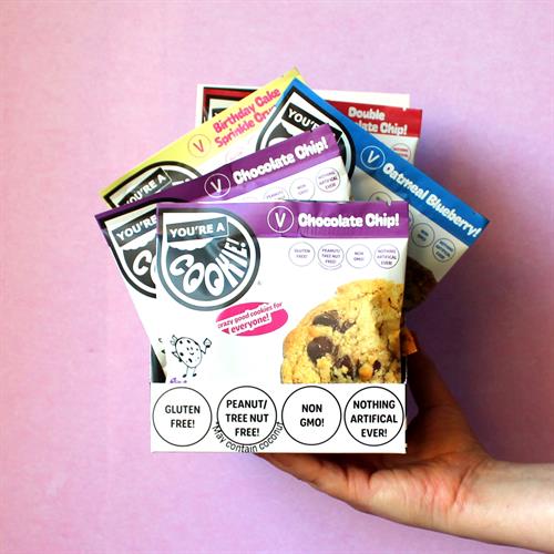 Vegan Variety Cookie Pack - GF, Nut Free (*contains coconut) , Vegan 