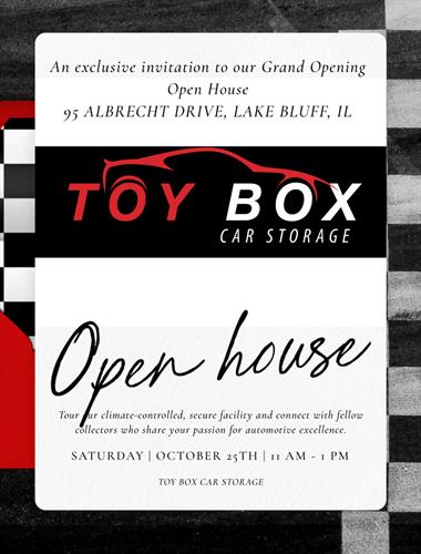 Please join us at our Open House - October 25th 11AM - 1PM
