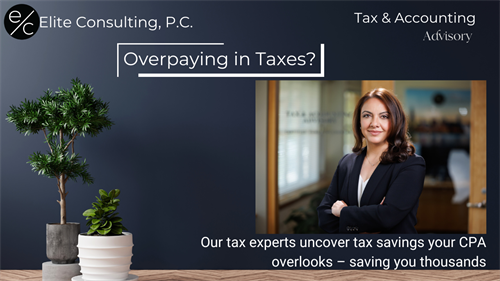 Proactive Tax Planning & Implementation – Serving clients locally and across the USA for over 10 years