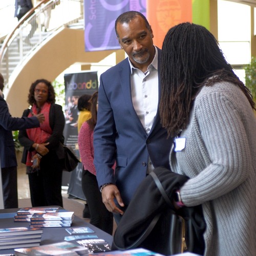 Meet and greet with Donzel A. Leggett