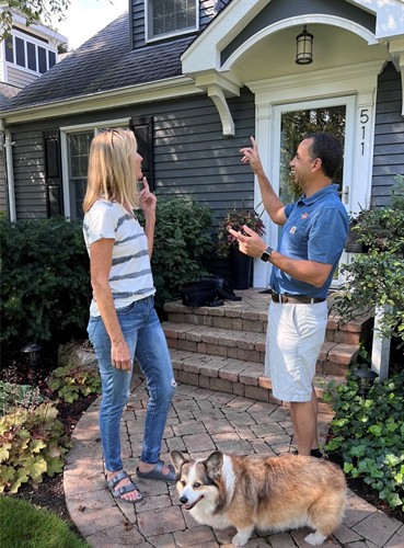 Every inspection begins with a "driveway speech" to gauge the client's biggest concerns