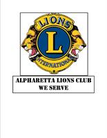 Alpharetta Lions Club Alpharetta Lions Club