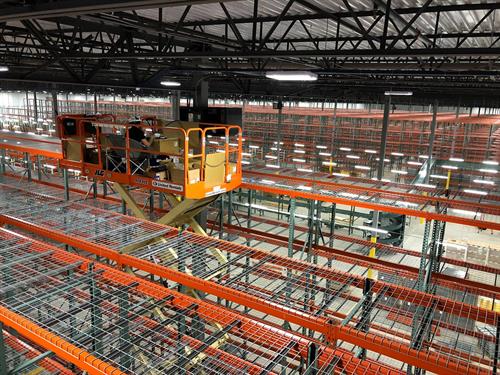 Half Of A Million Square Foot Distribution Center Buildout With Over 200,000 Feet Of Copper and Fiber Half Of A Million Square Foot Distribution Center Buildout With Over 200,000 Feet Of Copper and Fiber