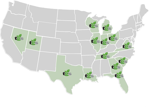 Currently all of our locations. Currently all of our locations.