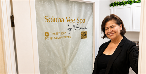 Veronica Daugherty, Founder & Dual-Licensed Esthetician of Soluna Vee Spa in Colorado Springs