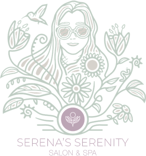 One of the logos for Serena's Serenity Salon and Spa