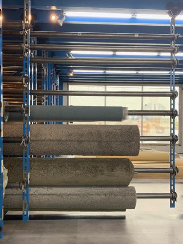 In stock carpeting