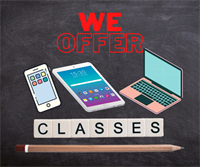 Classes Offered for Phones, Tablets & Laptops