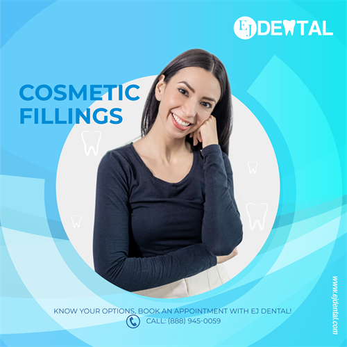 We offer cosmetic fillings 