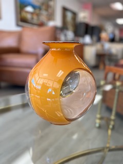 Beautiful Vintage Amber Vase