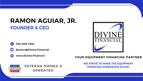Divine Financial - Founder/CEO - Ramon Aguiar Jr.