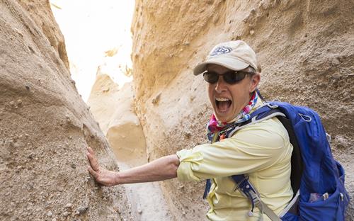 Having Fun in "Aster Canyon" in the Proposed Chuckwalla National Monument