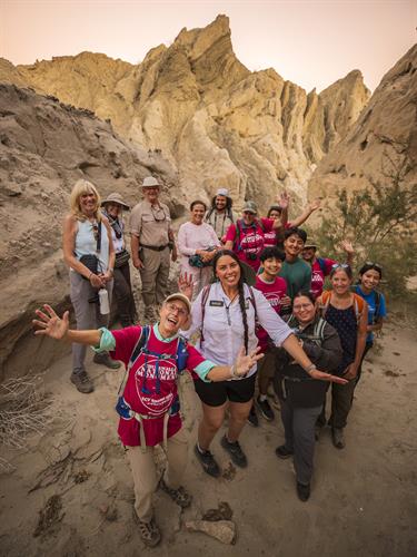 Advocating for Chuckwalla National Monument in "Sunset Canyon"