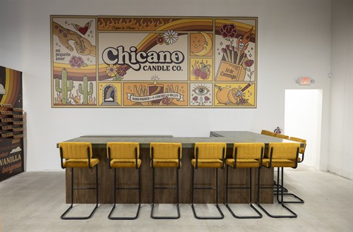 Chicano Candle Co Candle Bar in Downtown Indio