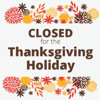 Thanksgiving - Office Closed