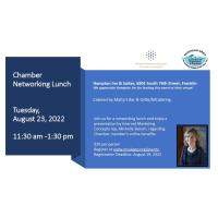 Chamber Networking Lunch & Presentation "Member Online Benefits Training"