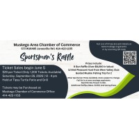 Sportsman's Raffle Organized by Muskego Chamber (Event on Sept 26)