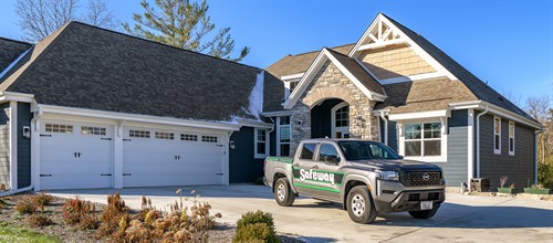 Safeway Truck at Residential Home