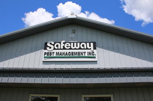 Safeway Building Sign