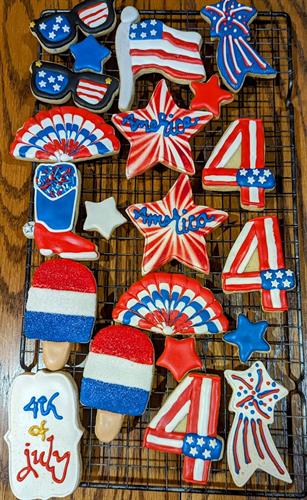 cookies - 4th of July 