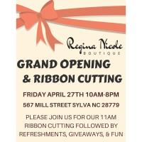 Regina Nicole Grand Opening and Ribbon Cutting