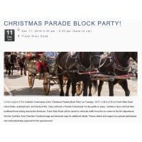 Cashiers Christmas Parade Block Party