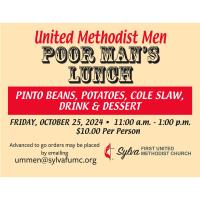 United Methodist Men Poor Man's Lunch