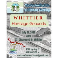 Ribbon Cutting Whittier Heritage Grounds