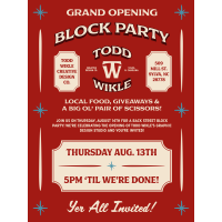 Ribbon Cutting Celebration for Todd Wikle Design