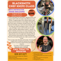 Blacksmith Chef Knife Class