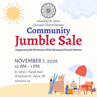 ECW Community Jumble Sale at St. John's Episcopal Church
