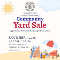 ECW Community Yard Sale at St. John's Episcopal Church