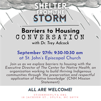 Barriers to Housing: Community Conversation with Dr. Trey Adcock