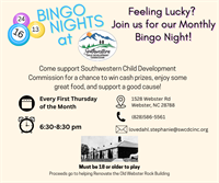Monthly BINGO Nights