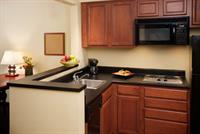 Our All Suite Hotel each suite comes wilth a fully equipped kitchen. 