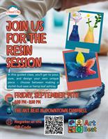 The Resin Session at the Art Beat