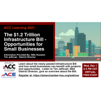 ACC Learning - The Infrastructure Bill - Opportunities for Small Businesses