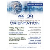 ACC Membership Orientation - May 2022