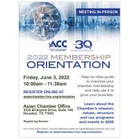 ACC Membership Orientation - June 2022