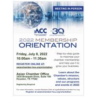 ACC Membership Orientation - July 8, 2022