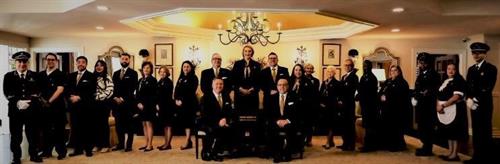 An Entire Team of Service Professionals Unlike Anything In The Profession Here To Attend To Every Detail & Need.  (Uniformed Doormen & Stewards, Full-Service Concierge Team, Guest Service Attendants, In-House House Keeping Team, Catering & Service Team,  Funeral & Event Specialist, Family Service & Cemetery Specialist) . These Professional Are The Reason Geo. H. Lewis & Sons Is Often Emulated, But Never Equaled.    