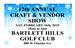 Bartlett Hills 12th Annual Craft Show
