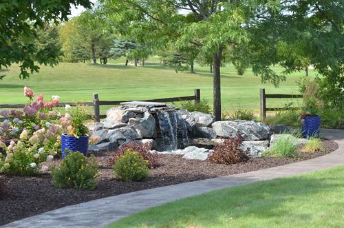 Water Feature & Garden