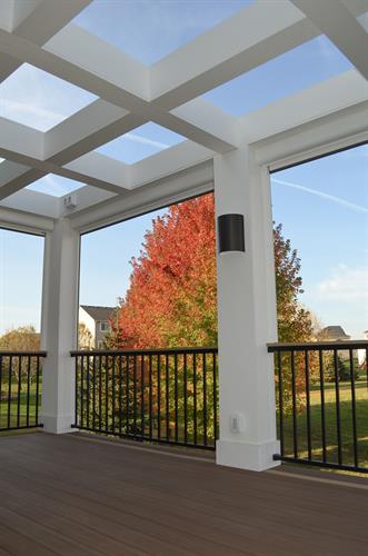 composite deck and pergola composite deck and pergola