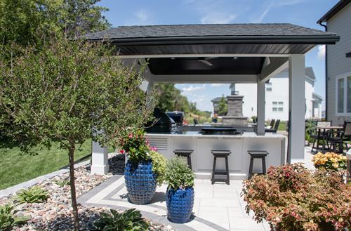 Outdoor Covered Kitchen Outdoor Covered Kitchen
