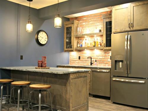 Basement Kitchen in Excelsior, Minnesota Basement Kitchen in Excelsior, Minnesota